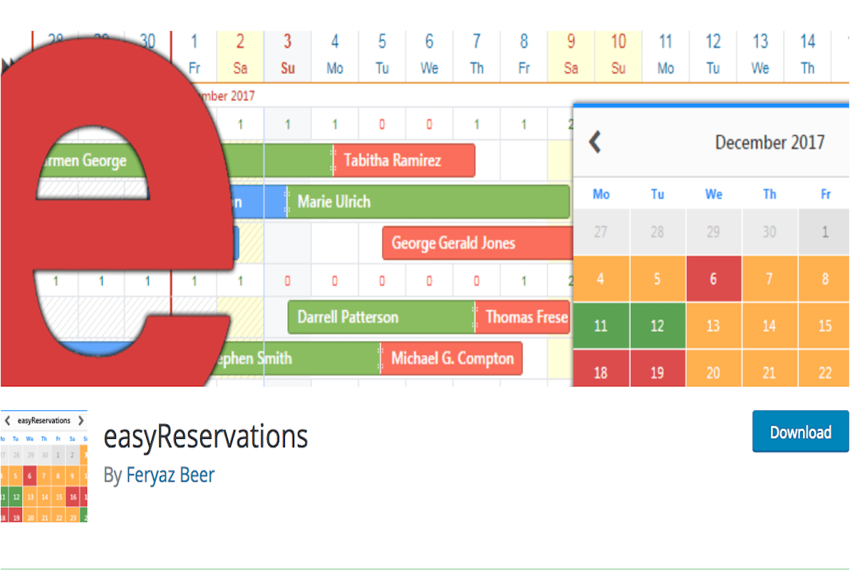 plugin prenotazioni - easyreservations