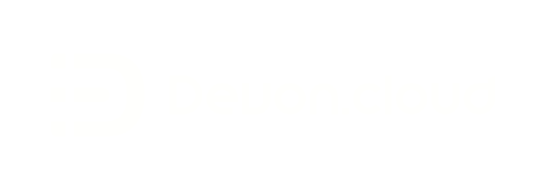 Logo DEVON.CLOUD_2023_White