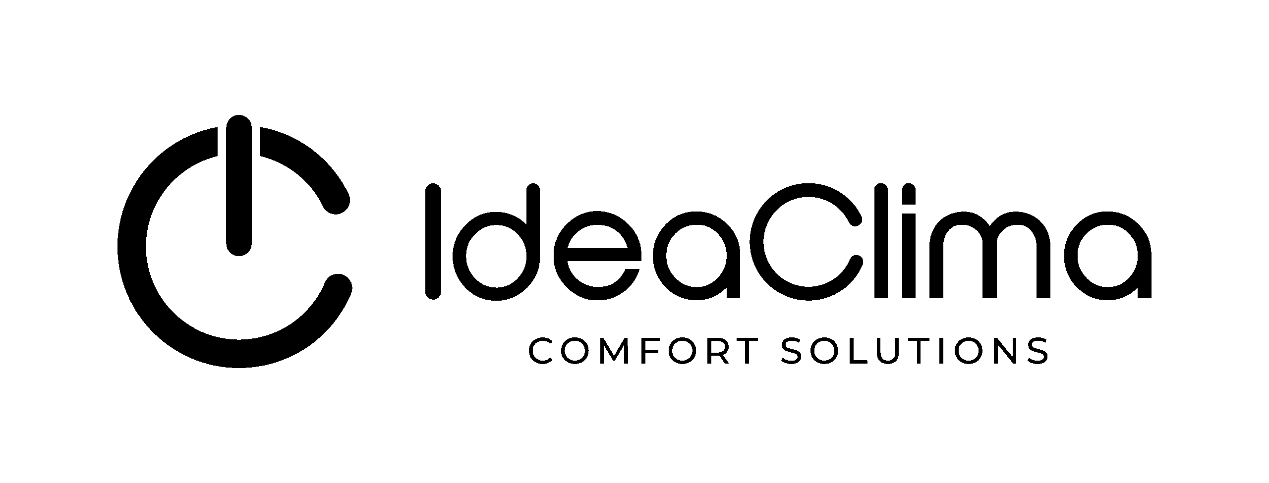 Logo IdeaClima 2025_Payoff_horiz black