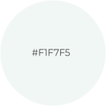 Colore #f1f7f5