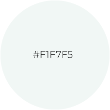 Colore #f1f7f5